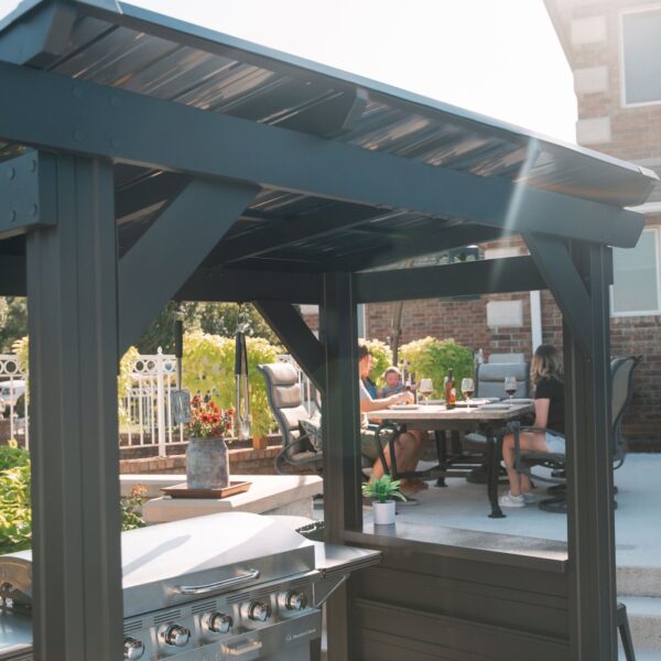 Backyard Discovery Rockport Steel Grill Gazebo - Image 2