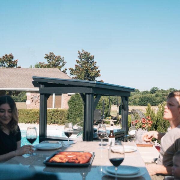 Backyard Discovery Rockport Steel Grill Gazebo - Image 3