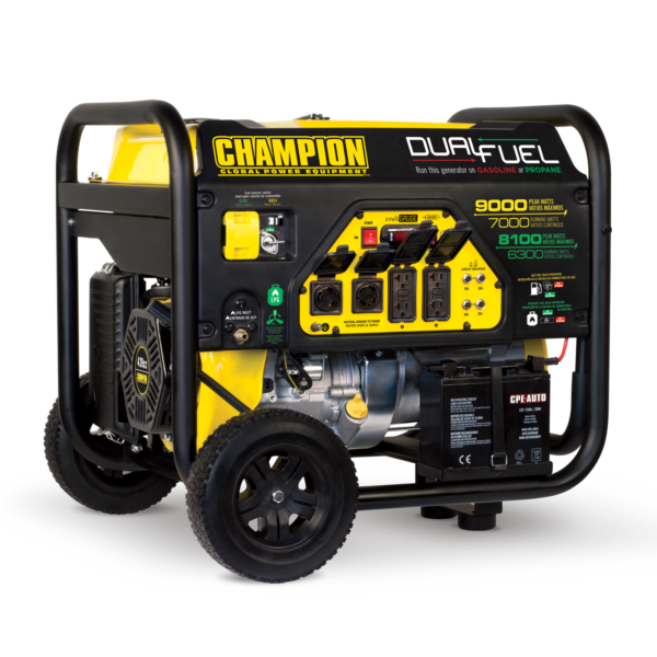 Champion 100155 7000W/9000W Dual Fuel Electric Start Generator Manufacturer RFB - Image 2