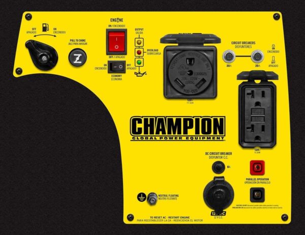 Champion 100233 3100W/3400W Inverter Gas Generator Generator Manufacturer RFB - Image 3