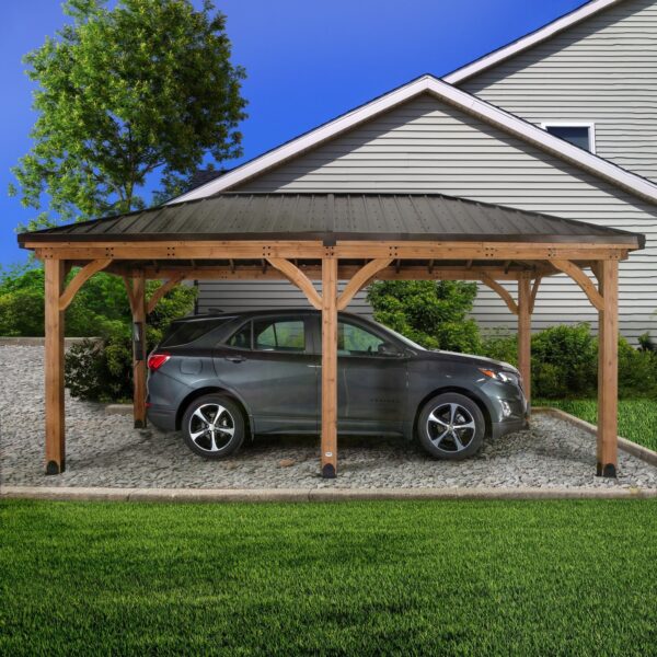 Backyard Discovery 20×12 Barrington Gazebo/Carport - Image 2