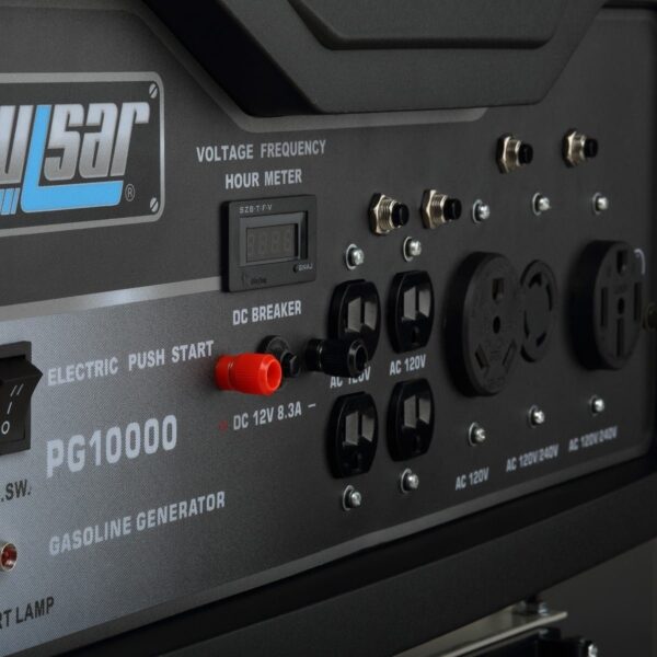 Pulsar 10,000 Watt Portable Gasoline Generator with Electric Start - Image 4