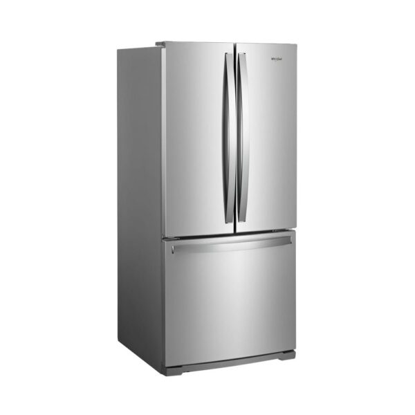 Whirlpool – 19.7 Cu. Ft. French Door Refrigerator – Stainless steel - Image 2