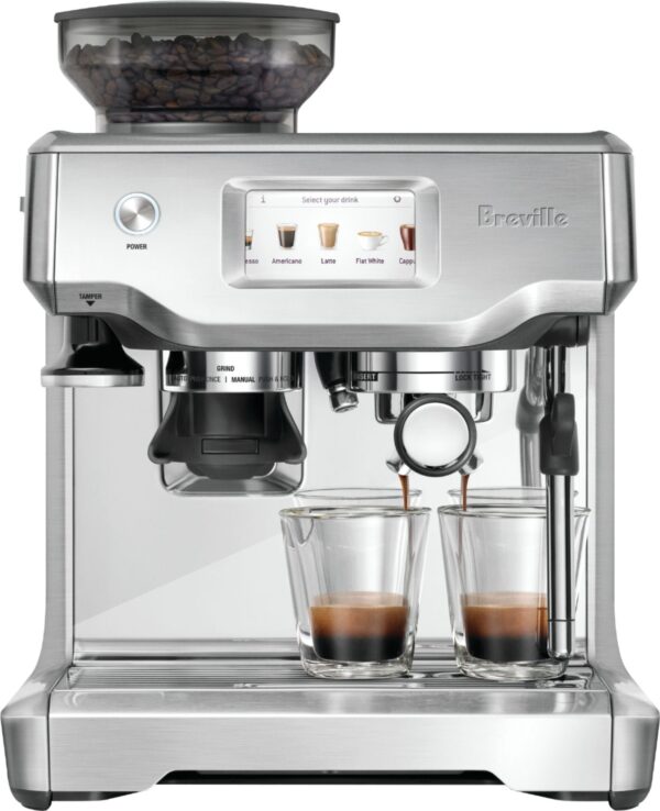 Breville – the Barista Touch Espresso Machine with 9 bars of pressure, Milk Frother and integrated grinder – Stainless Steel - Image 3