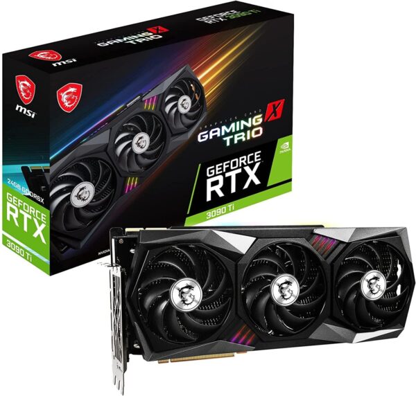 MSI GeForce RTX 3090 Ti GAMING TRIO 24G Gaming Graphics Card