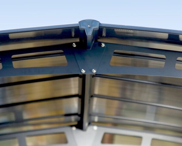 Palram – Canopia Arcadia 6400 Carport – 12′ x 21′ – Bronze/Gray 12′ x 21′ - Image 6