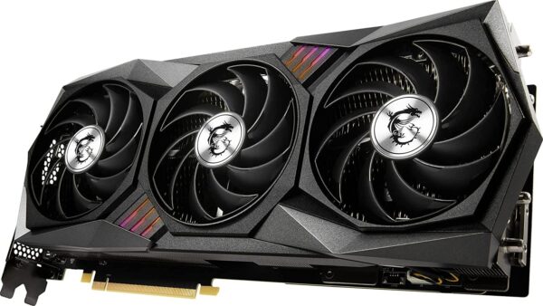 MSI GeForce RTX 3080 GAMING Z TRIO 12G LHR Gaming Graphics Card – 12GB GDDR6X - Image 3