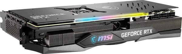 MSI NVIDIA GeForce RTX 3080 Gaming Z Trio LHR Triple Fan 12GB GDDR6X PCIe 4.0 Graphics Card - Image 5