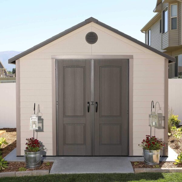Lifetime 6415 Outdoor Storage Shed, 11 by 13.5 Feet 11 x 13.5 Ft. - Image 10