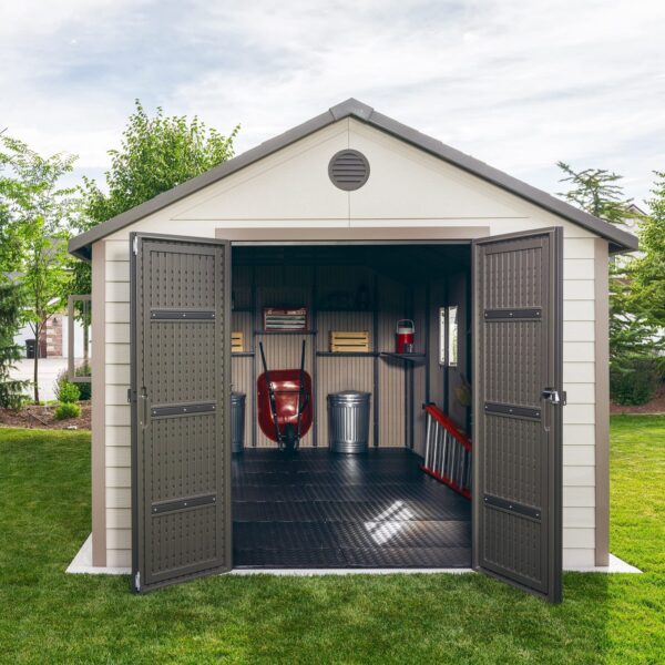 Lifetime 11 x 18.5 Ft. Outdoor Storage Shed - Image 8