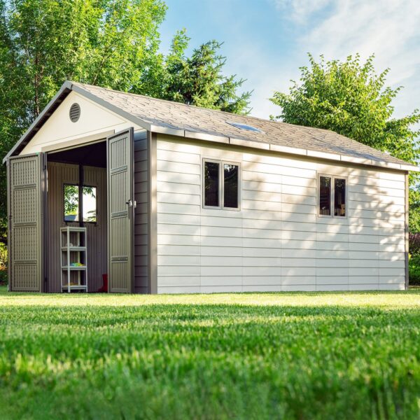 Lifetime 11 x 18.5 Ft. Outdoor Storage Shed - Image 10