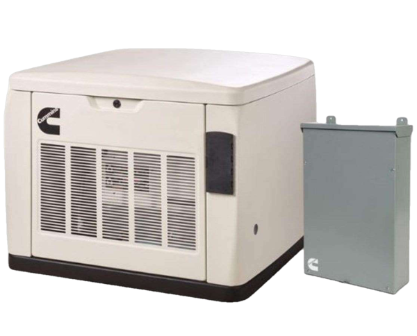 Cummins RS20AC A061C602 20kW WiFi Quiet Connect™ Series Standby Generator LP/NG with 200A Automatic Transfer Switch Scratch and Dent