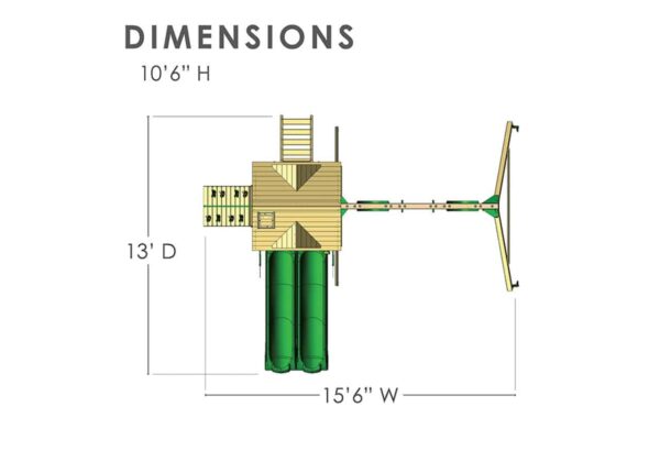 Double Down ll Swing Set - Image 22