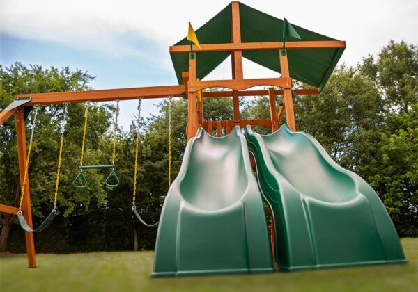 Outing w/ Dual Slides Swing Set - Image 14