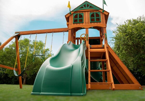 Outing w/ Tube Slide Swing Set - Image 12