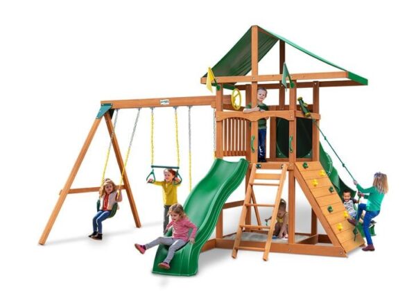 Outing w/ Tube Slide Swing Set - Image 2