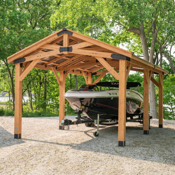 Backyard Discovery 20×12 Norwood Carport/Gazebo - Image 6