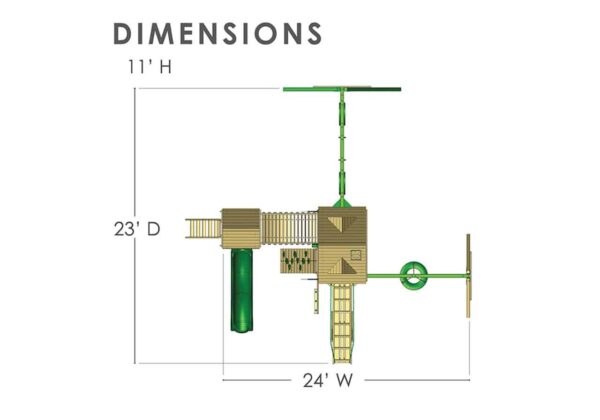 Pioneer Peak Swing Set - Image 16