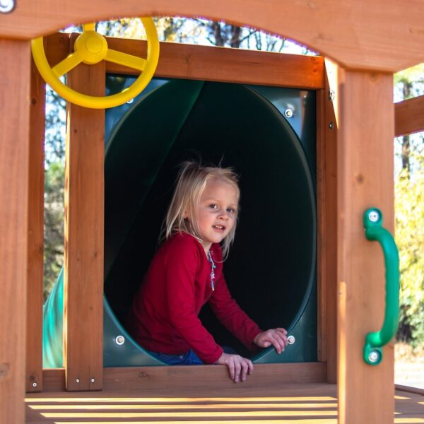 Outing w/ Tube Slide Swing Set - Image 8