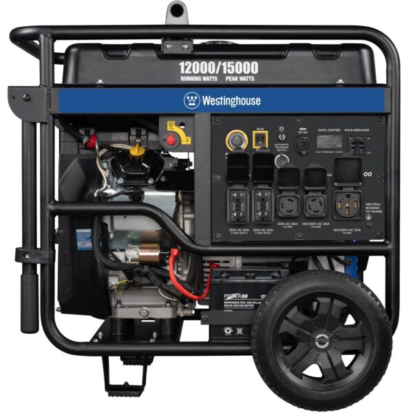 Westinghouse WGen12000 Ultra Duty Portable Generator – 12000 Rated Watts - Image 2