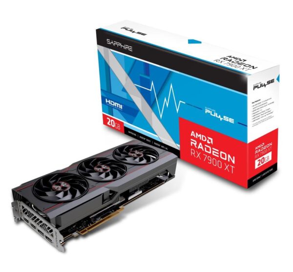 Sapphire PULSE Radeon RX 7900 XT AMD 20GB GDDR6 11323-02-20G