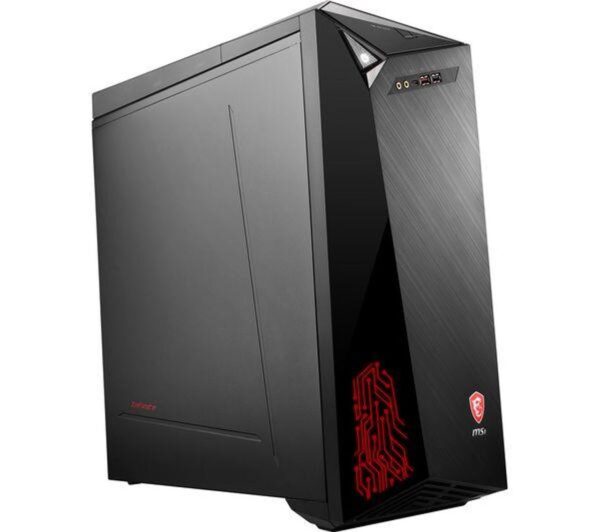 MSI Infinite 9SA Gaming PC – Intel® Core™ i5-9400F Processor – GTX 1650, 1 TB HDD & 256 GB SSD- Black