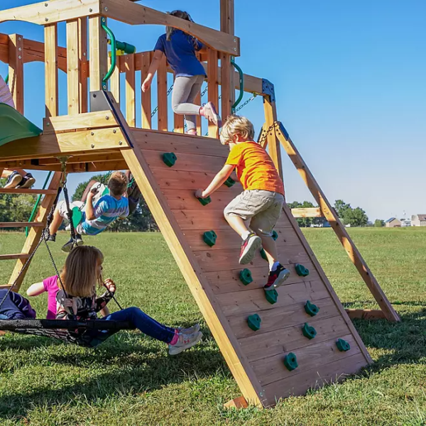 Backyard Discovery Endeavor Cedar Swing Set - Image 4