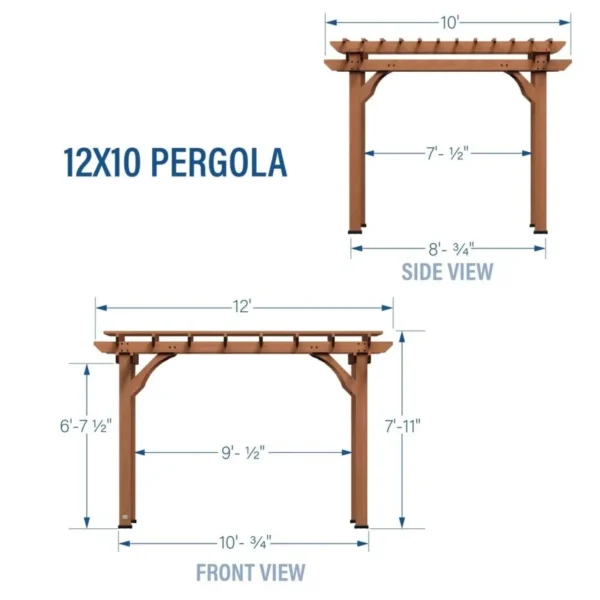 12 x 10 Pergola - Image 4