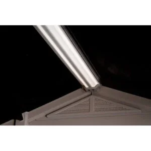 Factor 8 ft. W x 6 ft. D Plastic Storage Shed - Image 6