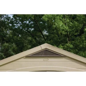 Factor 8 ft. W x 6 ft. D Plastic Storage Shed - Image 7