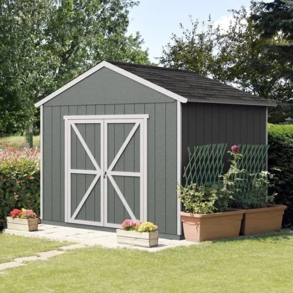 Rookwood 10 ft. W x 8 ft. D Solid + Manufactured Wood Storage Shed with Floor - Image 7