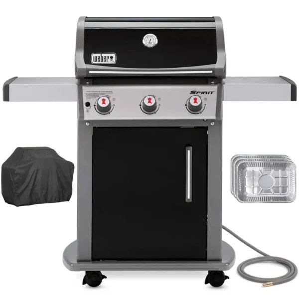 Weber 47510001 Spirit E-310 3-Burner Natural GAS Black Bundle - Image 7