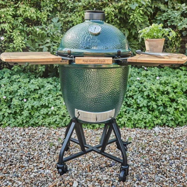 Big Green Egg 18.25 in. Large Charcoal Kamado Grill and Smoker Green