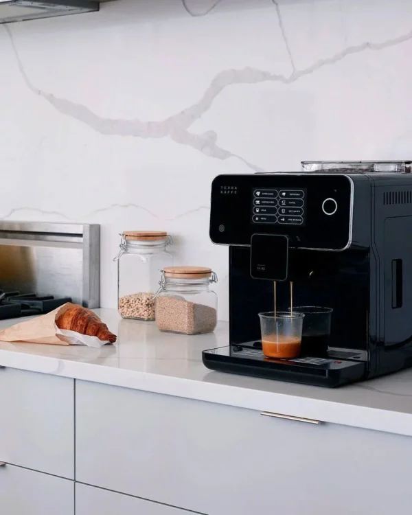 Terra Kaffe TK-01 Espresso Machine – Black - Image 4